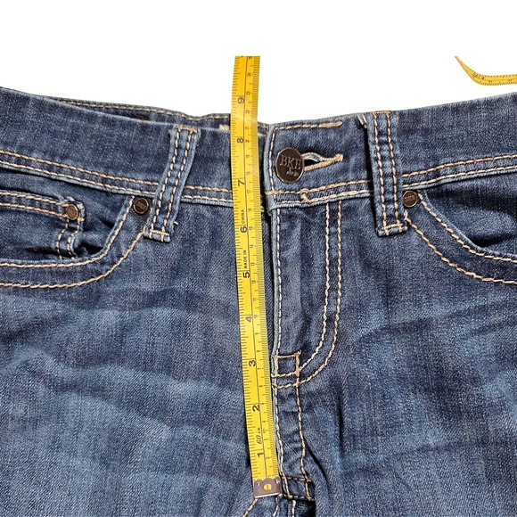 BKE Denim Payton Dark Wash Jeans Women's Size 28 Short Bootcut 29 inseam - Picture 4 of 14
